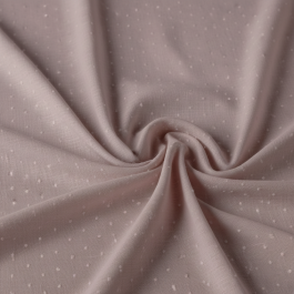 Cortina Bordada Almond Colores