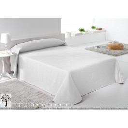 Colcha Trebol Blanca