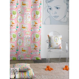 Cortina Infantil Sindy color 7