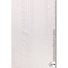 Panel Japonés Cuadros y Rayas Organza 1859 Blanco c13