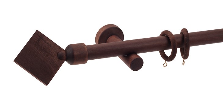 Barra de Madera Ø20 Serie Badajoz - Cortinas Manzanodecora
