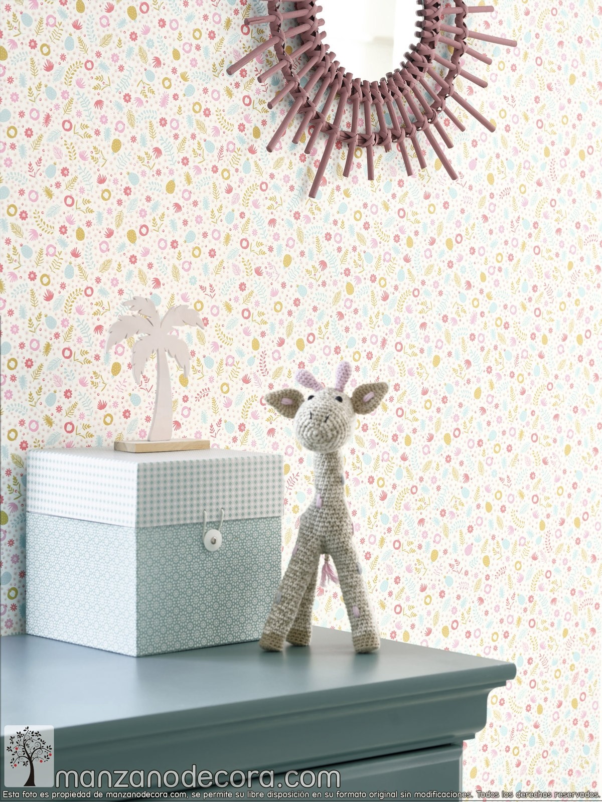 Papel Pintado Infantil Espiegle - Cortinas Manzanodecora