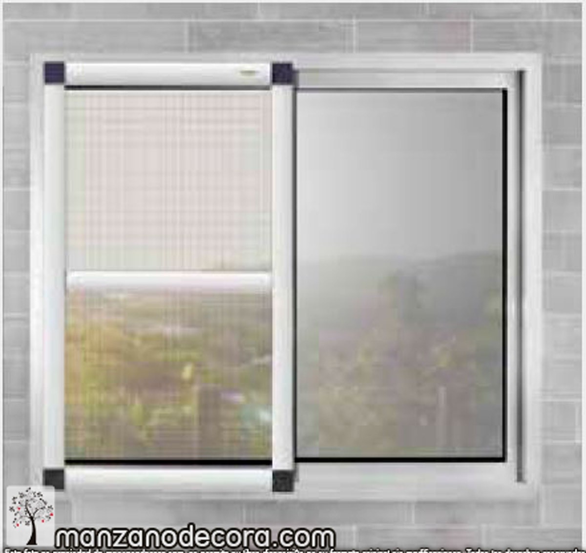 Mosquitera Enrollable Ventana - Cortinas Manzanodecora