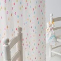 Cortina Infantil Camping Lluvia