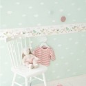 Muestra Papel Pintado Infantil Nubes