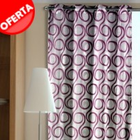 Cortina Ollaos Estampada Estándar VD-5060