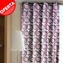 Cortina Ollaos Estampada Estándar VD-5060