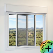 Mosquitera Corredera Perfil Curvo