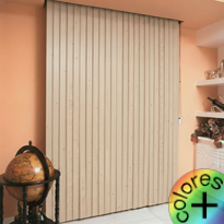 Persiana Interior Vertical Madera Colores Especiales