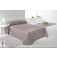 Colcha Trebol Gris
