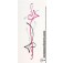 Estor Paquete Bordado Diana Fucsia c5