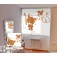 Estor Enrollable Fotográfico Infantil Teddy Naranja