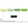 Muestra Veneciana Aluminio Colores Base Verdes