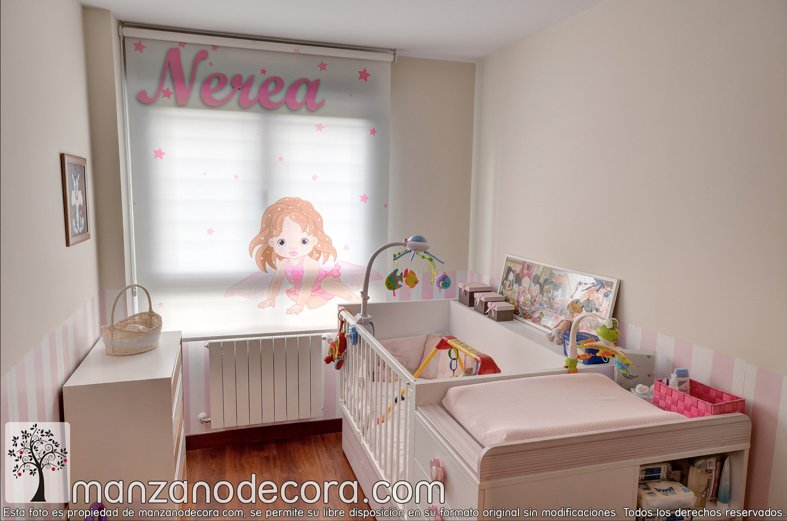 Estores infantiles - Cortinas Manzanodecora