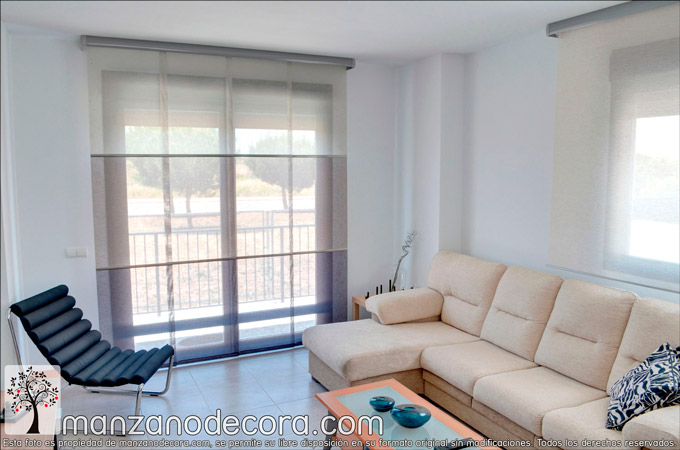 Cortinas para salón a medida y a tu gusto  Blog de Manzanodecora - Cortinas  Manzanodecora