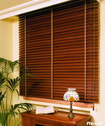 Persianas Venecianas de Madera - Cortinas Manzanodecora