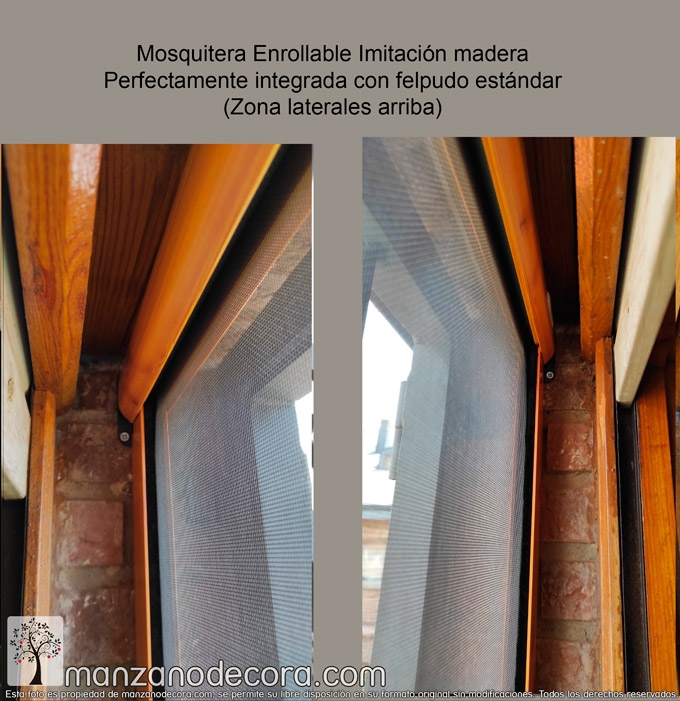 Mosquitera Enrollable Ventana - Cortinas Manzanodecora