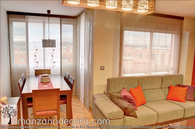 Qué cortinas de salón quedan bien con mi estilo? - Cortinas Manzanodecora