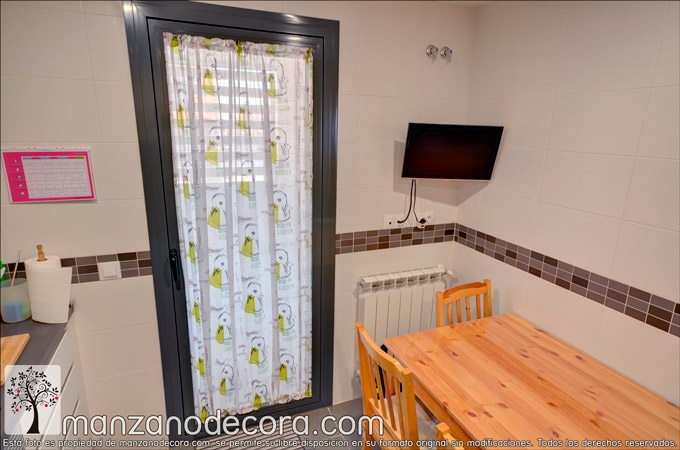 Cómo HACER unas CORTINAS para la ENCIMERA y la VENTANA de la COCINA paso a  paso 