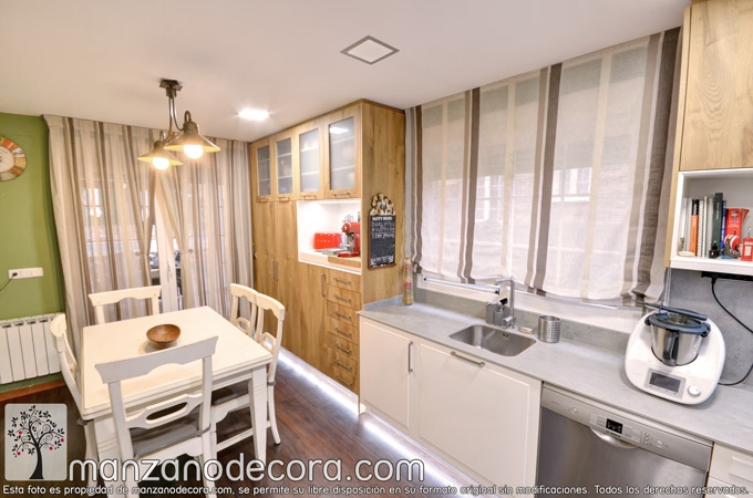 Cortinas-Cocina