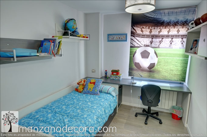 Cortinas y estores para la decoración infantil y juvenil