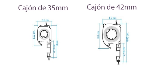 Cajón mosquitera Enrollable