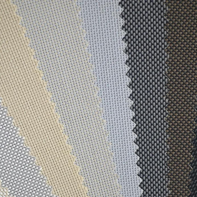Muestras del tejido screen Javea 5 en sus colores