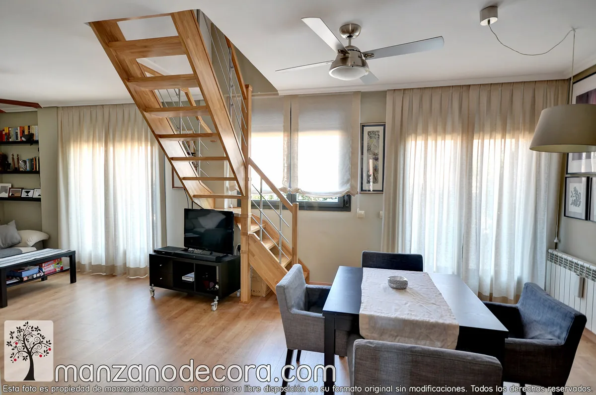 Estor Paquete Liso Zaira y Cortinas Lisas Zaira