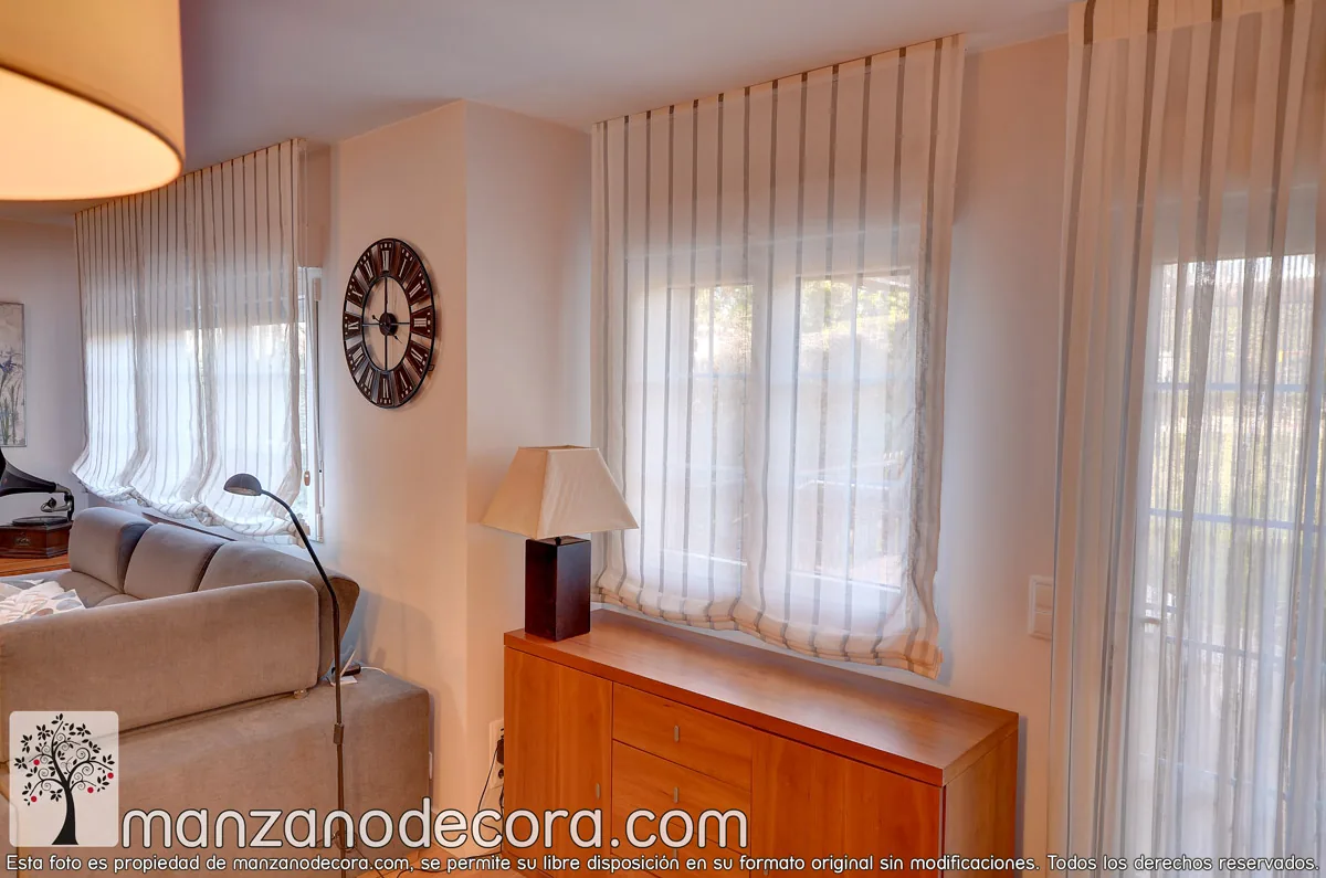 Estores Paqueto Cortinas Tablas